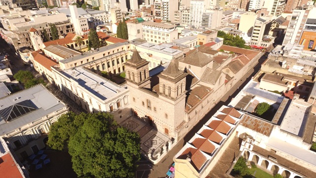 Jesuit Block. Aerial view of the Jesuit Block of Cordoba. . Author: Editorial Universidad Nacional de Córdoba.