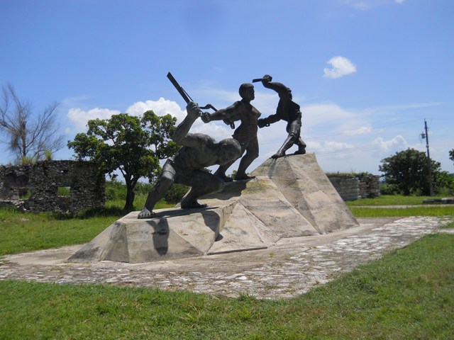 Museum to the Rebel Slave. View of the Monument to the rebel slave. Photo: Nilson Acosta