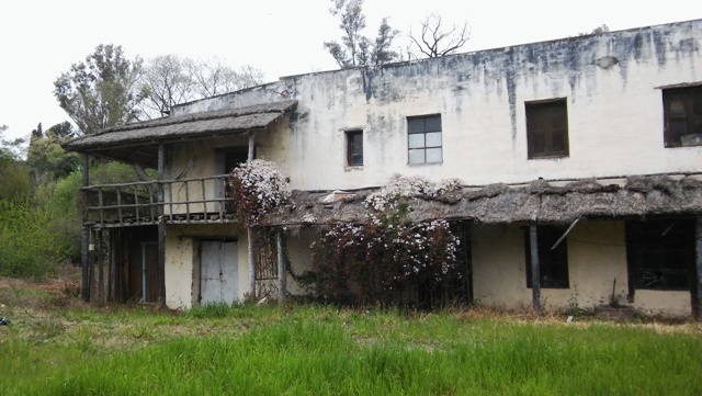 Estancia San Mateo. Front view of the mill. Photo: Alfonso Uribe