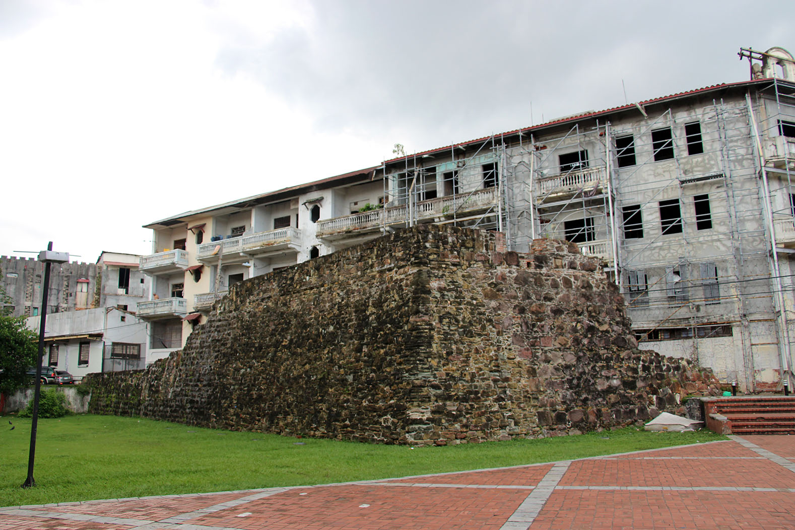 Distrito Histórico de Panamá. Baluarte Mano de Tigre. Fotografía Roberto Saavedra-Oficina del Casco Antiguo