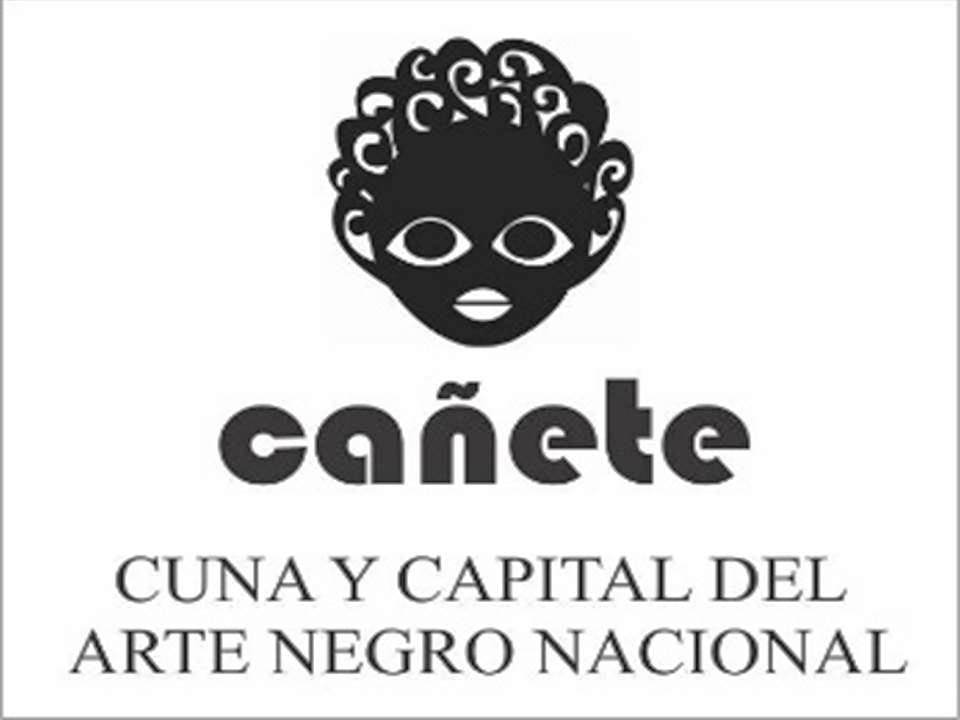 Distrito de San Vicente de Cañete. Logo de la denominación Cuna y Capital del Arte Negro Nacional.. 