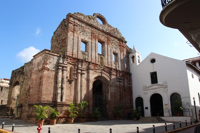 Historic District of Panama ,  Santo Domingo Convent . Photo: Roberto Saavedra-Office of the Old District