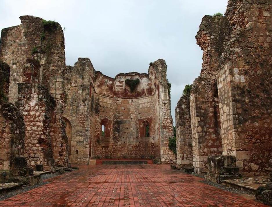 Monastery of San Francisco. View of the ruins of the monastery. 
