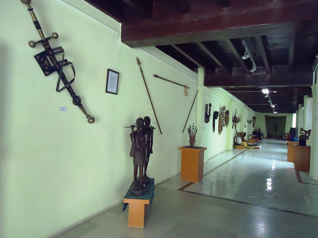 House of Africa Museum. Display of weapons. Photo: House of Africa