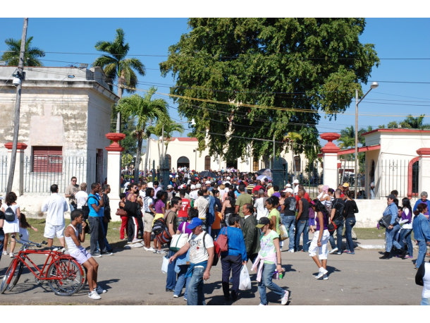 Santuario Nacional de San Lázaro ,  Celebración del 17 de diciembre . Foto: Expediente al Premio Nacional de Restauración