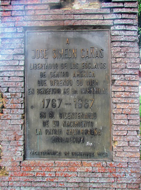 Zacatecoluca. Commemoration of the Bicentennial of the birth of Jose Simeon Cañas. Photo: José Heriberto Erquicia