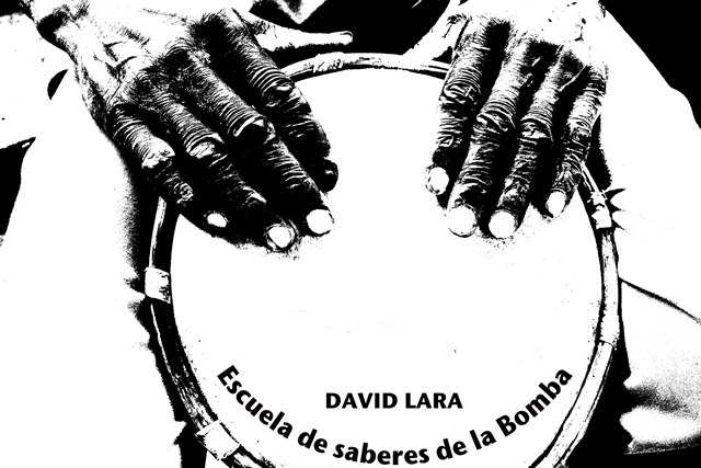 . “David Lara” Saberes de la Bomba School logo. 