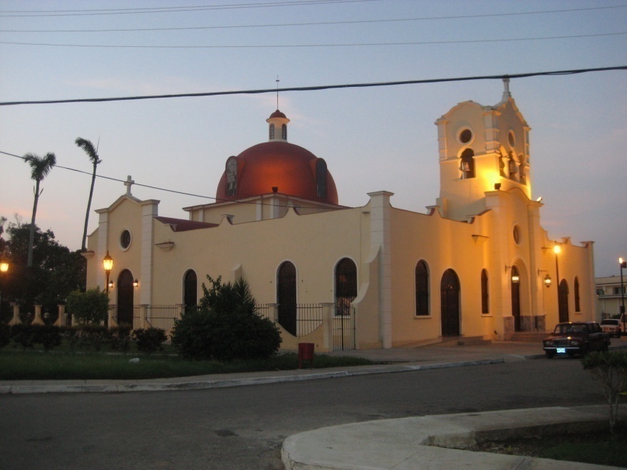 Santuario Nacional de San Lázaro ,  Vista actual del santuario . Foto: Expediente al Premio Nacional de Restauración