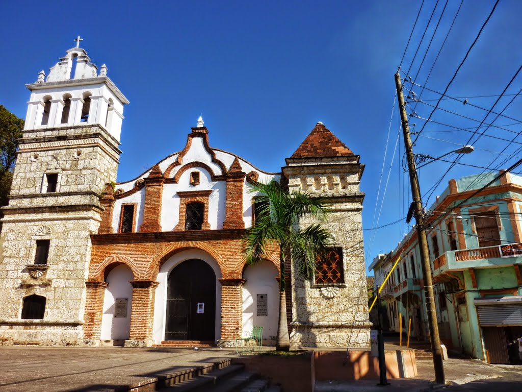 Santa Bárbara. Imagen frontal de la iglesia de Santa Bárbara. Foto facilitada por Omar Rancier