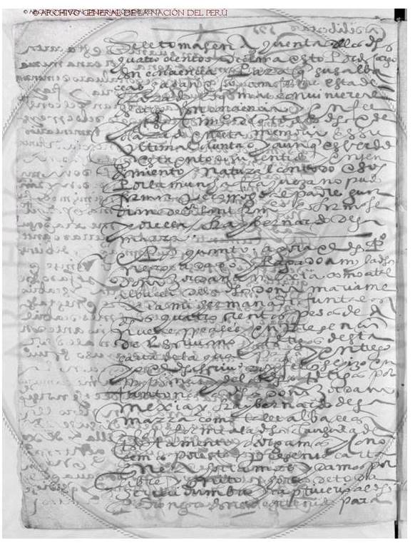 . Freedom Letter of a Slave Woman. Dated on June 30th, 1597 (3 pages). 