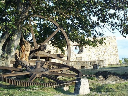 La Demajagua sugar mill. View of the preserved elements. Photo: Archive of the Museum of the National Council of Monuments