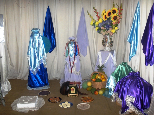 Municipal Museum of Guanabacoa. Offerings to Santería Orichas. Photo: Museum of Guanabacoa