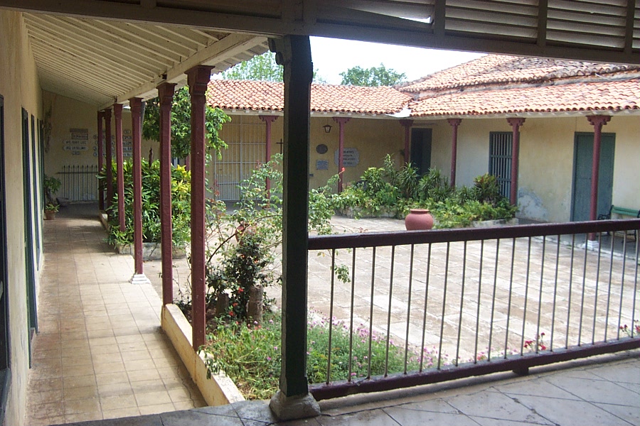 Museo Municipal de Madruga . Vista del patio interior colonial. Foto: Jorge Garcell