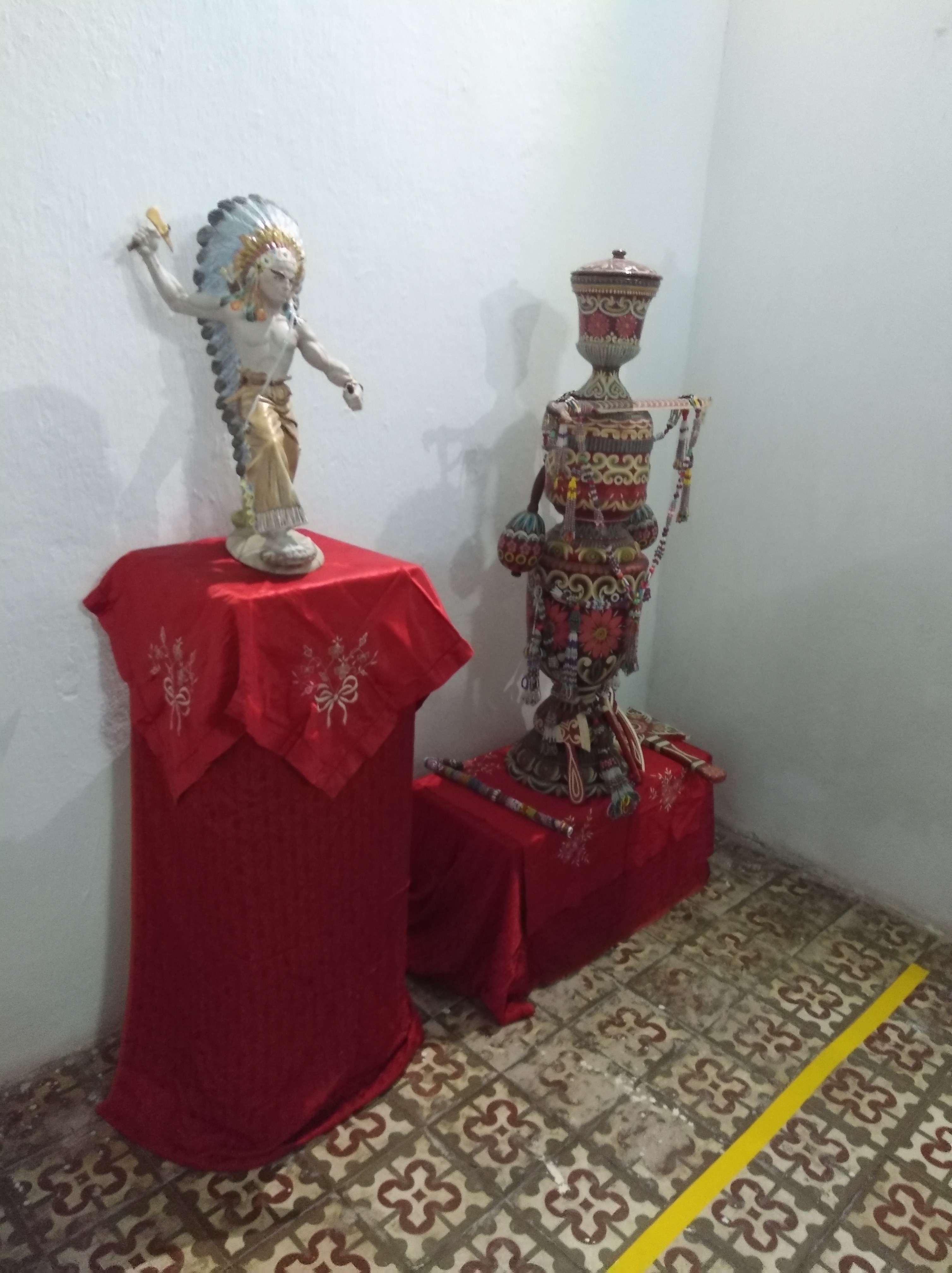 Municipal Museum of Madruga. Ethnological artifacts of Afro-Cuban religions . Photo: Nilson Acosta