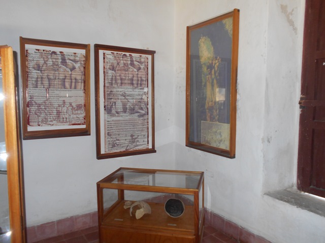 Castillo San Severino “Museo Ruta del Esclavo”. Muestras de elementos gráficos y material arqueológico.. Foto: Nilson Acosta