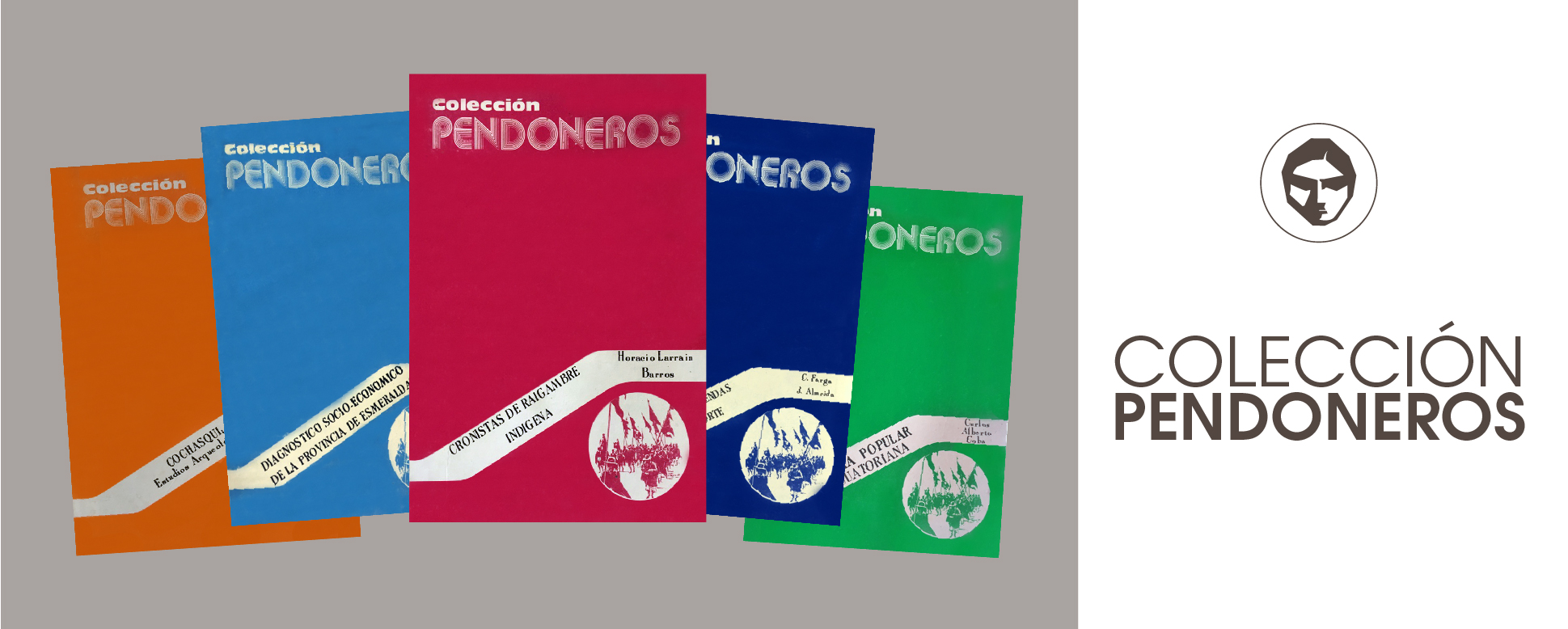Otavalan Institute of Anthropology. Covers of Pendoneros magazines. 