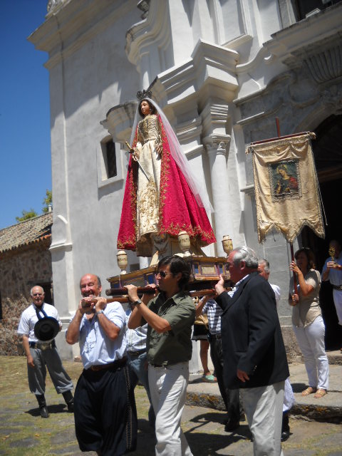 Santa Catalina Jesuit Estate. Pageant in homage to Saint Catherine. Photo: Daniel de la Torre y Elvira de la Torre