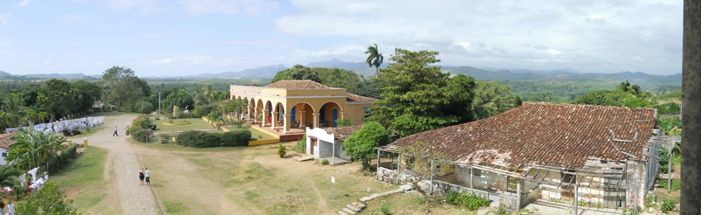 Manaca Iznaga sugar mill. General view of the hamlet. Photo: Nilson Acosta